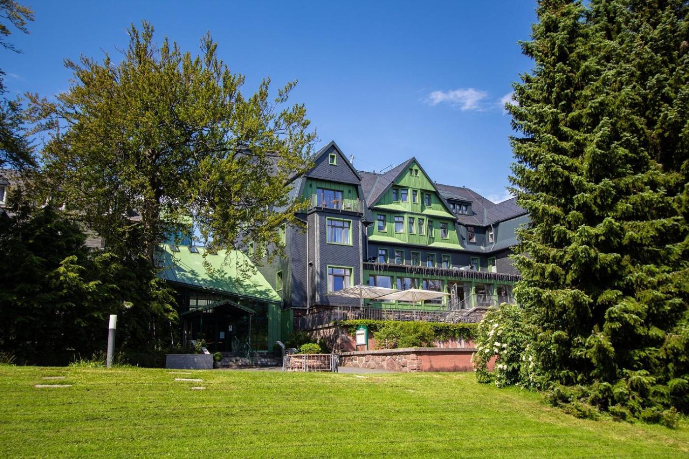 Berg & Spa Hotel Gabelbach Ilmenau Exterior photo