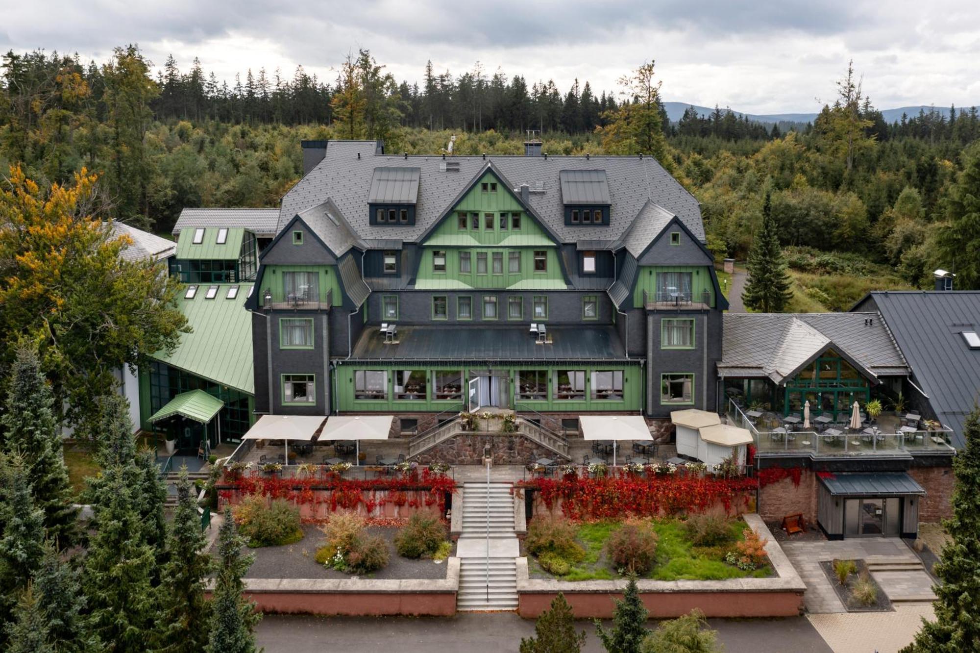 Berg & Spa Hotel Gabelbach Ilmenau Exterior photo