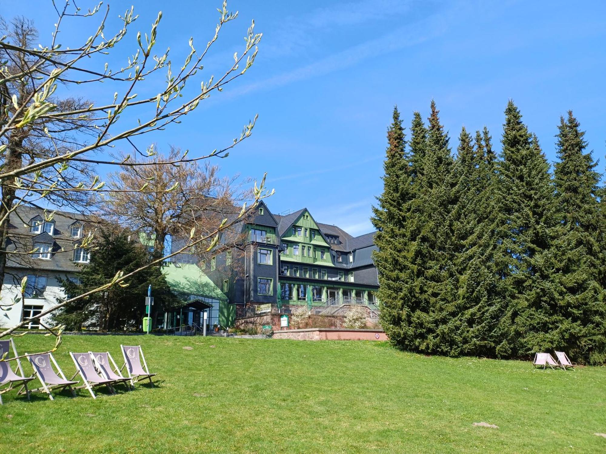 Berg & Spa Hotel Gabelbach Ilmenau Exterior photo